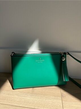 Kate Spade Cedar Street Tenley Teal Leather Crossbody Bag